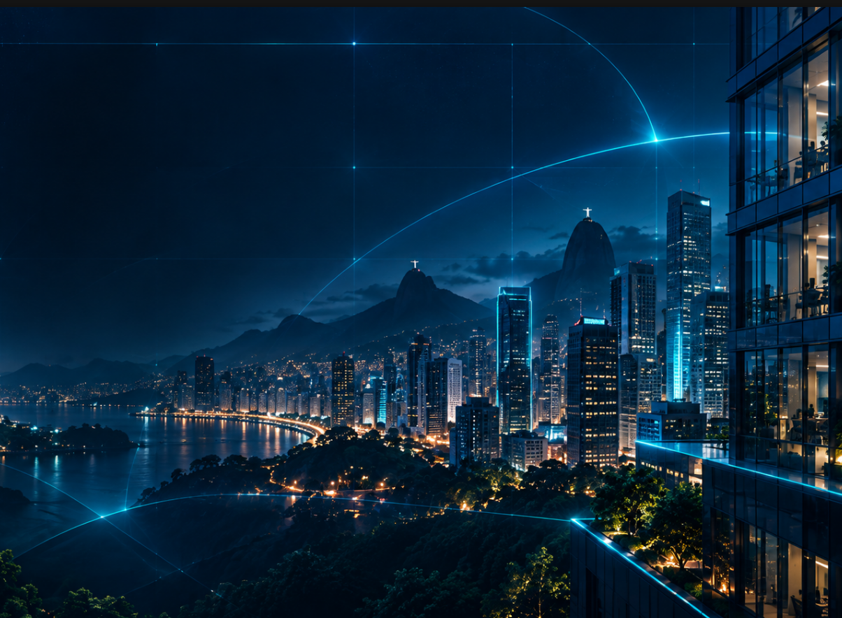 Especialista ProspectaNicho analisando malha de conexões do Brasil